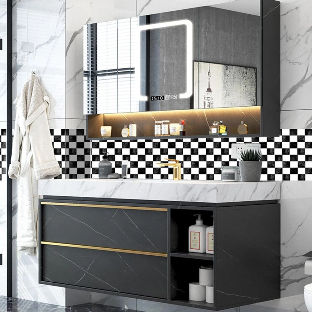 10Pcs/Set Waterproof Tile Sticker Strong Stickness PVC 3D DIY Self-adhesive Wall Decal For Bathroom Home Decoration Living Room
10Pcs/Set Waterproof Tile Sticker Strong Stickness PVC 3D DIY Self-adhesive Wall Decal For Bathroom Home Decoration Living Room