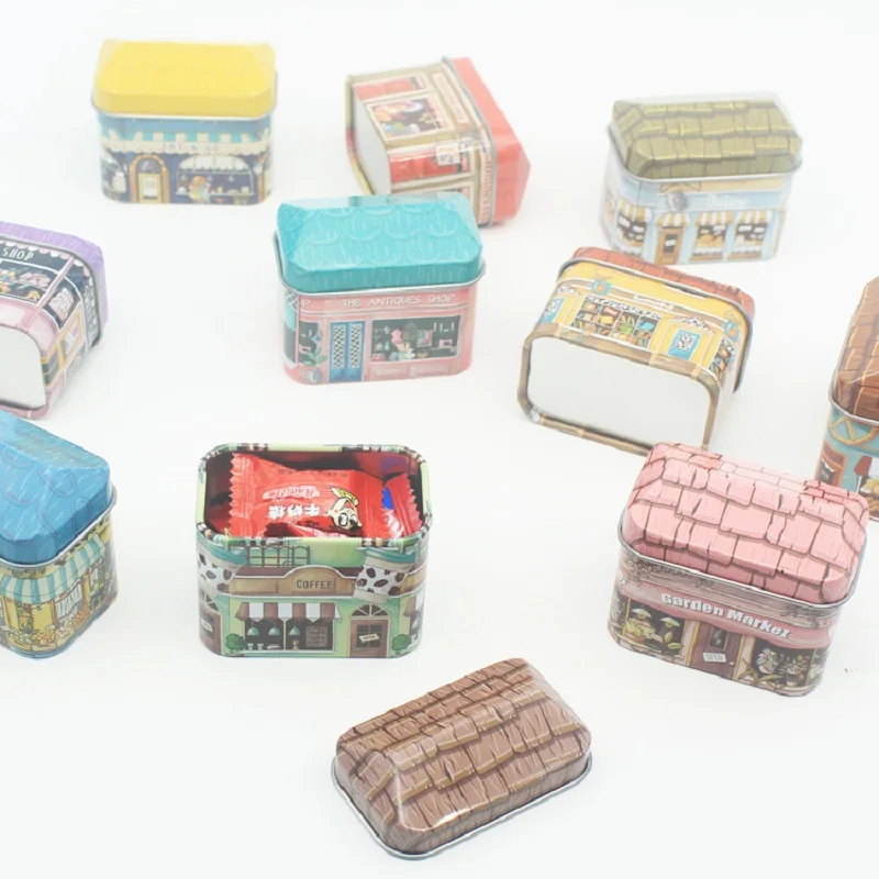 1PC New European Wedding Cartoon Small House Storage Tin Box Wedding Candy Chocolate Gift Box Girl Jewelry Storage Case
1PC New European Wedding Cartoon Small House Storage Tin Box Wedding Candy Chocolate Gift Box Girl Jewelry Storage Case
