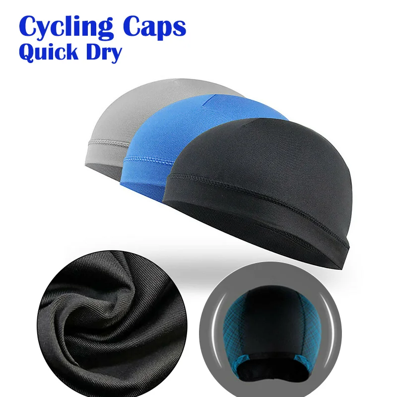 Quick Dry Cycling Cap Black Sports Running Motorcycle Helmet Inner Liner Cap Moisture Wicking Cooling Outdoor Sport Hat
Quick Dry Cycling Cap Black Sports Running Motorcycle Helmet Inner Liner Cap Moisture Wicking Cooling Outdoor Sport Hat