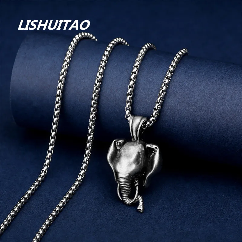 Fine Craft Jewelry For Women Elephant Pendant Male Necklace Hip Hop Necklace Vintage Sweater Collarbone Chain Simple
Fine Craft Jewelry For Women Elephant Pendant Male Necklace Hip Hop Necklace Vintage Sweater Collarbone Chain Simple
