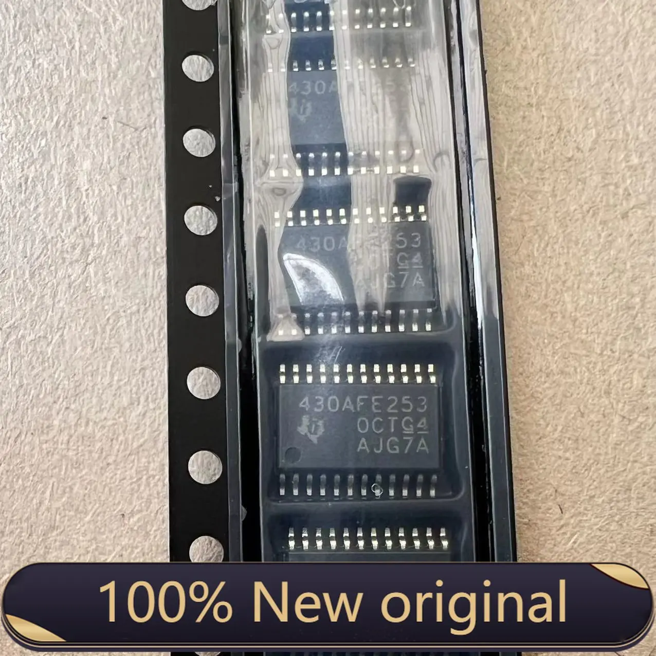 100% New Original MSP430AFE253IPWR Package TSSOP-24 New Original Genuine Microcontroller (MCU/MPU/SOC) IC Chip
100% New Original MSP430AFE253IPWR Package TSSOP-24 New Original Genuine Microcontroller (MCU/MPU/SOC) IC Chip