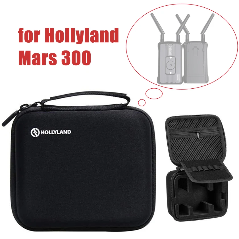 Hollyland Carrying case for Mars 300 Dual HDMI Wireless Video Transmission System Storage bag box Portable
Hollyland Carrying case for Mars 300 Dual HDMI Wireless Video Transmission System Storage bag box Portable