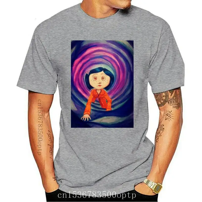 Fashion New Coraline Jones T-Shirt Funny Tees O Neck 100% Cotton Coraline Clothes Humor T Shirt
Fashion New Coraline Jones T-Shirt Funny Tees O Neck 100% Cotton Coraline Clothes Humor T Shirt
