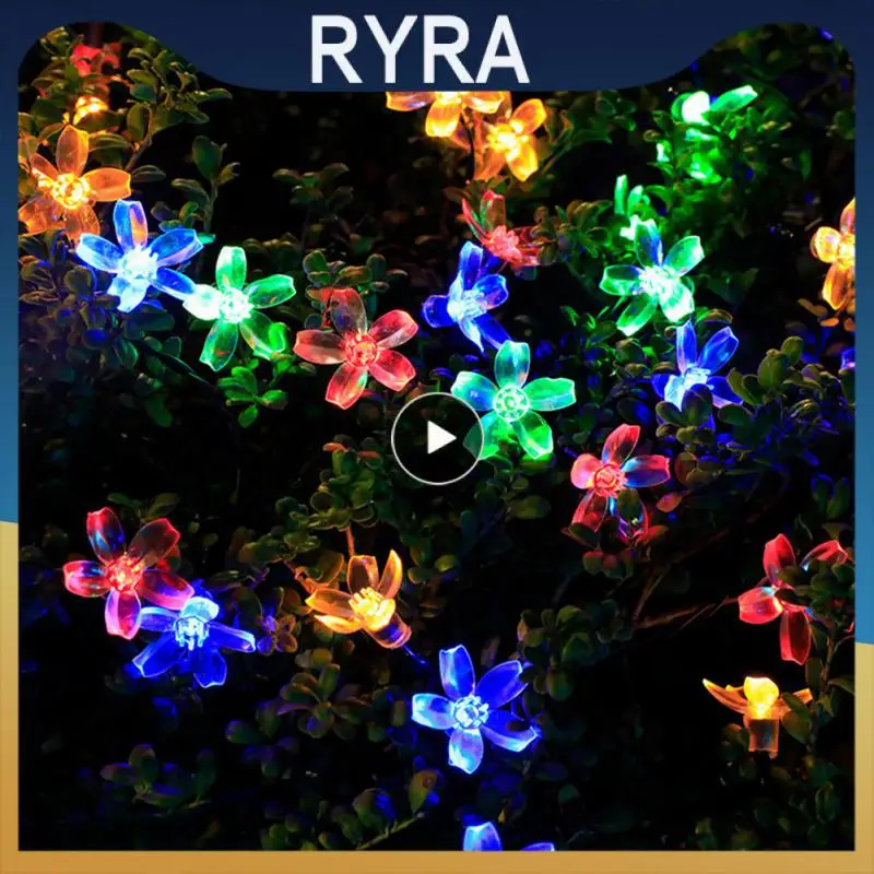 20/100led String Lights Curtain Lamp Wedding Decoration Energy-saving Garland Fairy Light Festoon Outdoor Solar 8 Modes
20/100led String Lights Curtain Lamp Wedding Decoration Energy-saving Garland Fairy Light Festoon Outdoor Solar 8 Modes