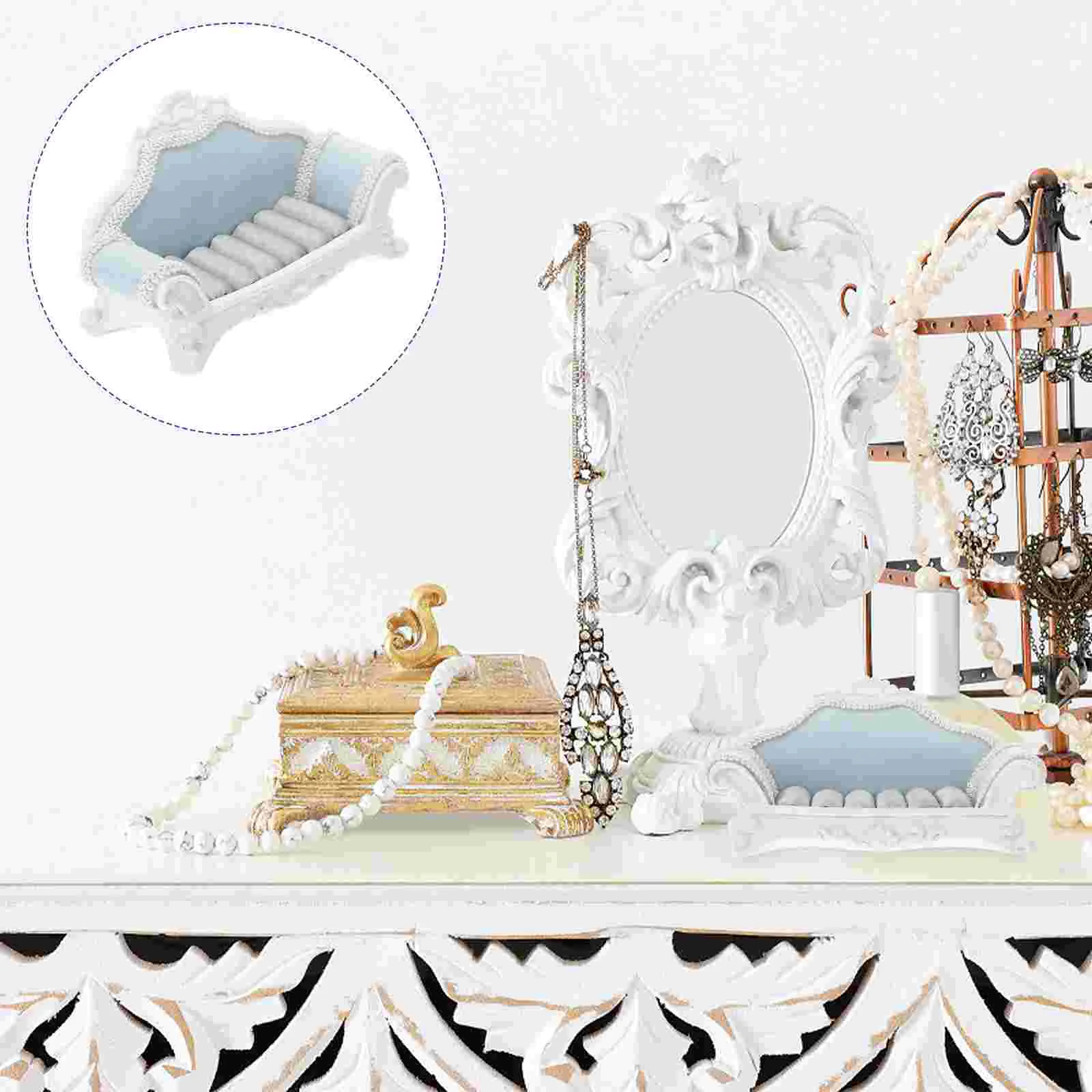 Подставка для ювелирных изделий в форме дивана
Подставка для ювелирных изделий в форме дивана