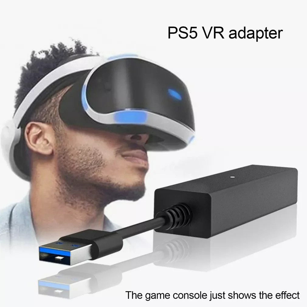 

USB3.0 to VR Connector Mini Camera Adapter For Sony PlayStation PS5 Game Console PS VR to PS5 Cable Adapter Games Accessories