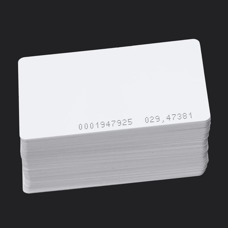 100 Pieces Intelligent Proximity EM4100 125Khz RFID Proximity Card Entry Empty ID Access
100 Pieces Intelligent Proximity EM4100 125Khz RFID Proximity Card Entry Empty ID Access