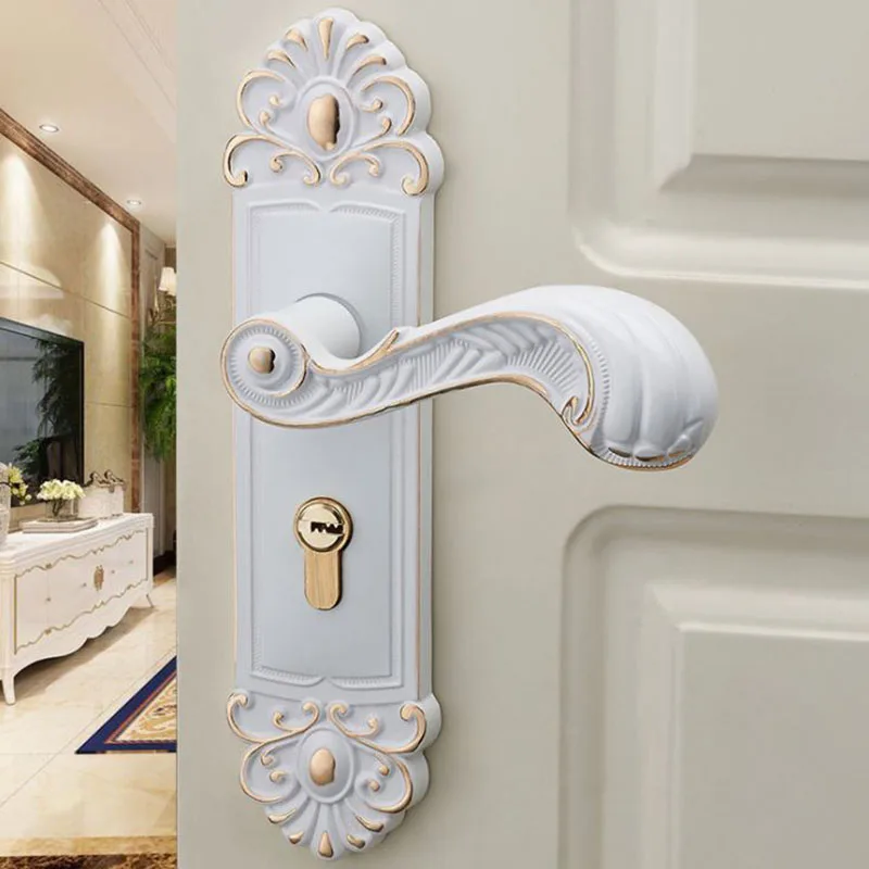 Европейский Дверной Замок цвета слоновой кости, универсальный дверной замок для спальни, дверная ручка для ванной из массива дерева
Европейский Дверной Замок цвета слоновой кости, универсальный дверной замок для спальни, дверная ручка для ванной из массива дерева