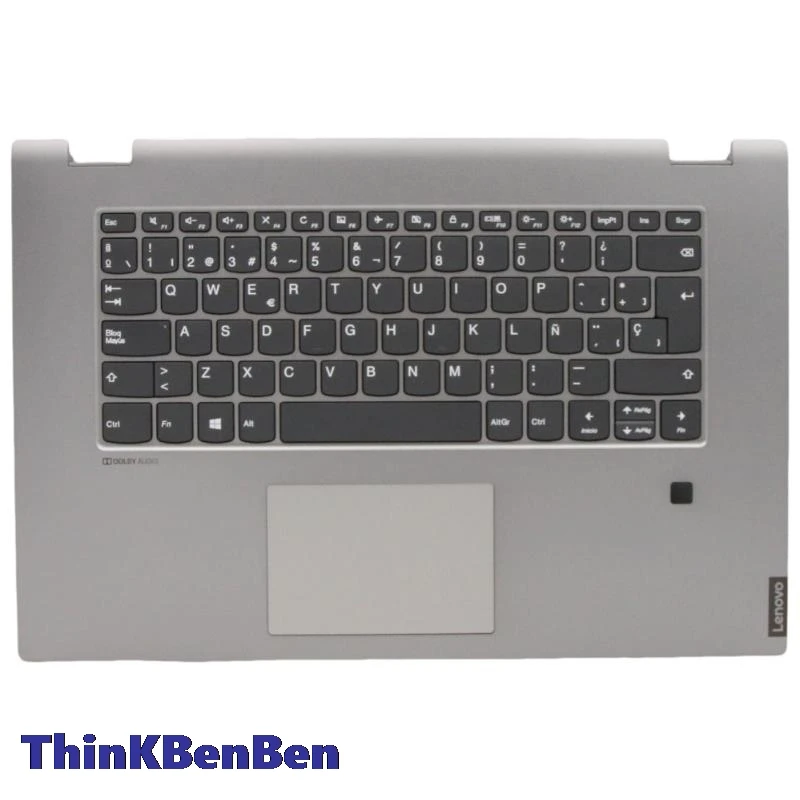 Черная клавиатура ES с испанской раскладкой чехол для подставки рук Lenovo Ideapad Flex C340