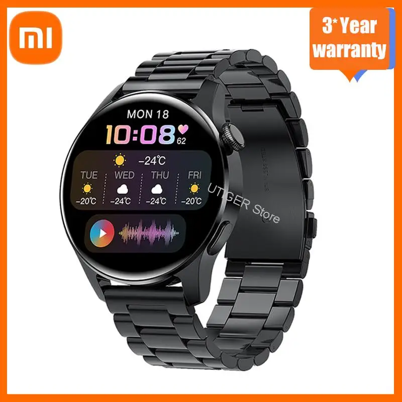 Xiaomi Smart Watch Men Waterproof Sport Fitness Tracker Weather Display Bluetooth Call Smartwatch For Android IOS HUAWEI Oppo 
Xiaomi Smart Watch Men Waterproof Sport Fitness Tracker Weather Display Bluetooth Call Smartwatch For Android IOS HUAWEI Oppo