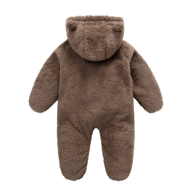 Baby Jumpsuit Long Sleeve Hooded Zipper Closure Winter Romper Clothes for Boys Girls
Baby Jumpsuit Long Sleeve Hooded Zipper Closure Winter Romper Clothes for Boys Girls