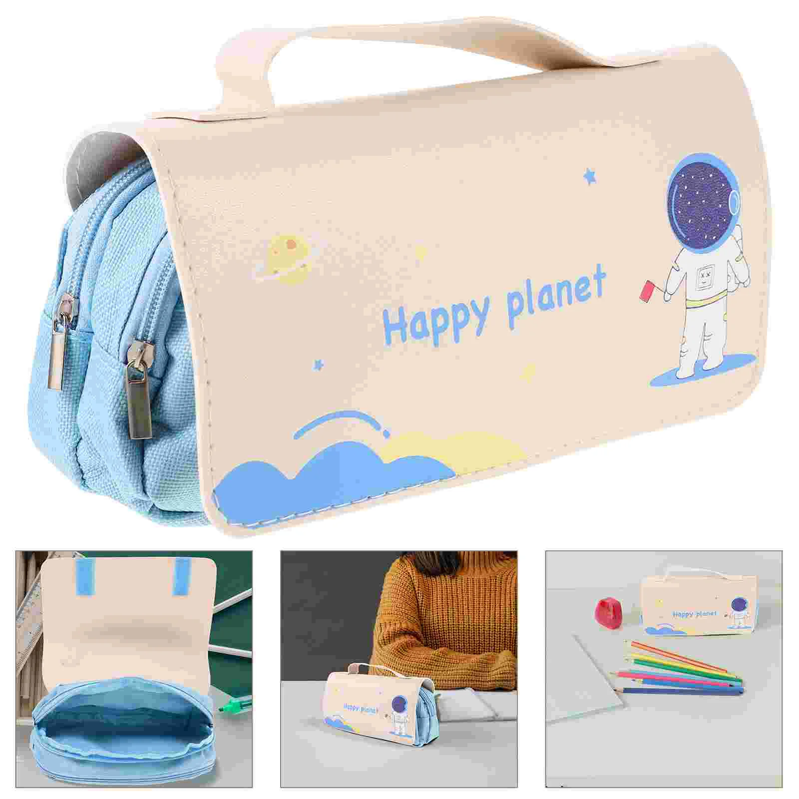 Holder Household Storage Bag Canvas Student Cartoon Accessories Daily Pouch Adorable Case Cute Pupils Portable
Holder Household Storage Bag Canvas Student Cartoon Accessories Daily Pouch Adorable Case Cute Pupils Portable