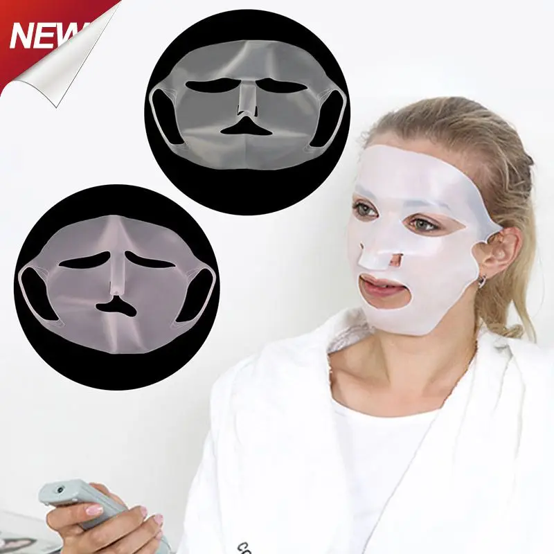 Reusable Silicone Moisturizing Mask Moisturizing Waterproof Mask Oil Mask Waterproof Skincare Breakthrough Prevent Evaporation
Reusable Silicone Moisturizing Mask Moisturizing Waterproof Mask Oil Mask Waterproof Skincare Breakthrough Prevent Evaporation