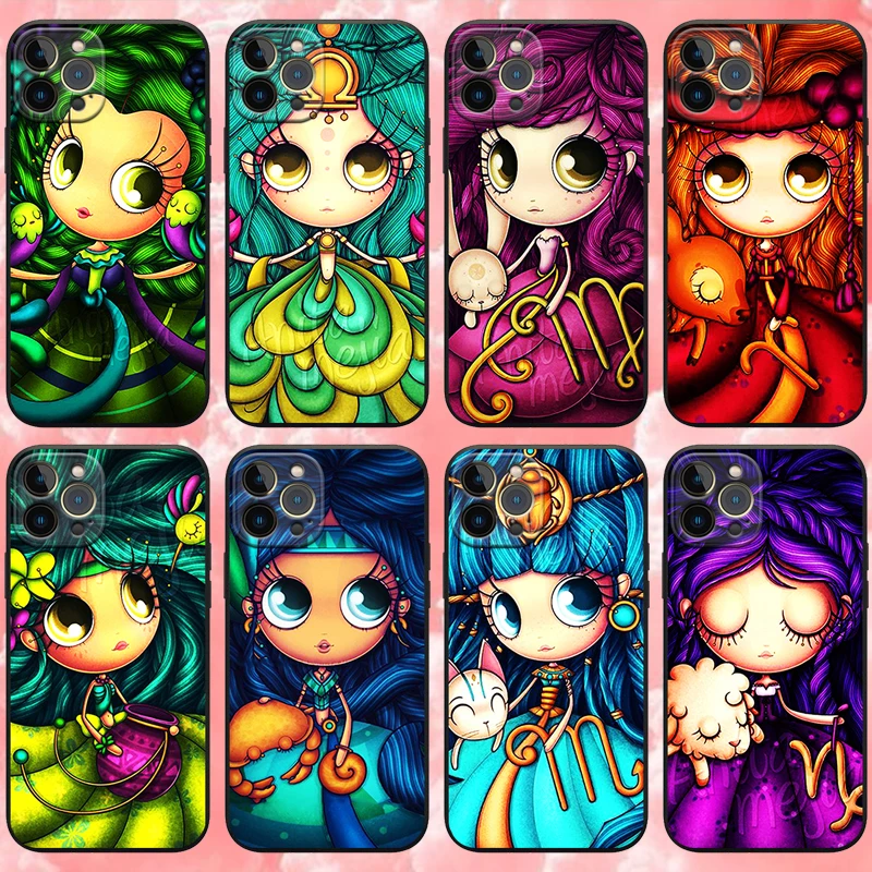 Cute Zodiaco Girls Phone Cases for Iphone 11 12 13 Pro Max Mini XR XS 8 X 7 6 6s Plus SE2020 Soft Silicone Cover Fundas 11 Case
Cute Zodiaco Girls Phone Cases for Iphone 11 12 13 Pro Max Mini XR XS 8 X 7 6 6s Plus SE2020 Soft Silicone Cover Fundas 11 Case