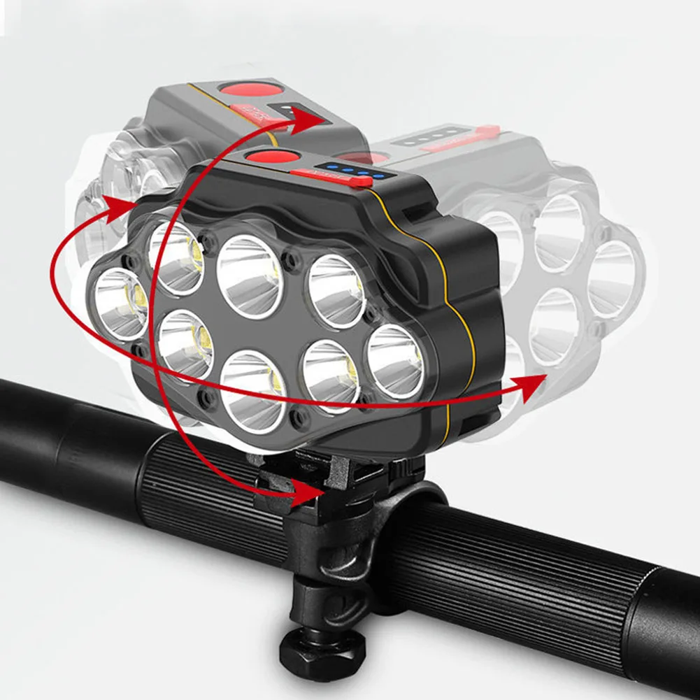 8 LED Bicycle Light XPG Headlight USB Chargeable LED Headlamp Flashlight Torch Outdoor Survive Camping Hiking Accessories Tools
8 LED Bicycle Light XPG Headlight USB Chargeable LED Headlamp Flashlight Torch Outdoor Survive Camping Hiking Accessories Tools