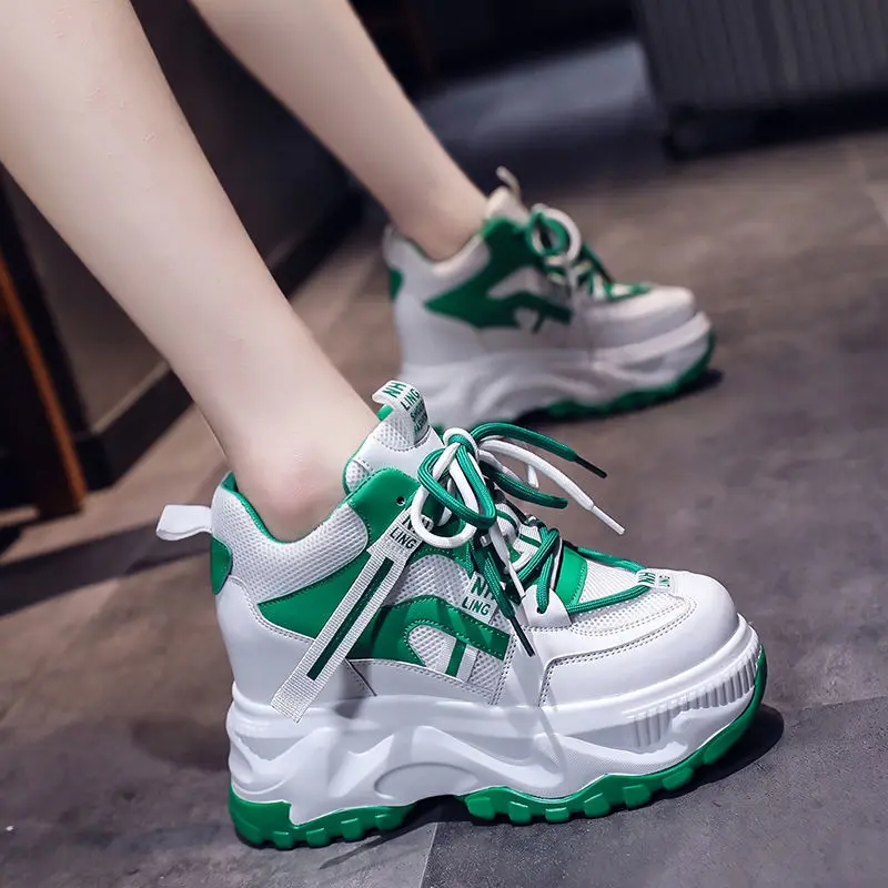 2022 Two-Layer Cowhide Dad Shoes 10cm Women's Autumn and Winter New All-Matching Hidden Heel Platform Platform Sneakers
2022 Two-Layer Cowhide Dad Shoes 10cm Women's Autumn and Winter New All-Matching Hidden Heel Platform Platform Sneakers