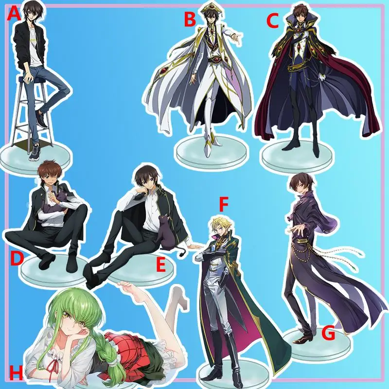 Anime Stand Code Geass: Lelouch of the Rebellion Lelouch Lamperouge Acrylic Figure Display Desktop Decoration 15cm
Anime Stand Code Geass: Lelouch of the Rebellion Lelouch Lamperouge Acrylic Figure Display Desktop Decoration 15cm