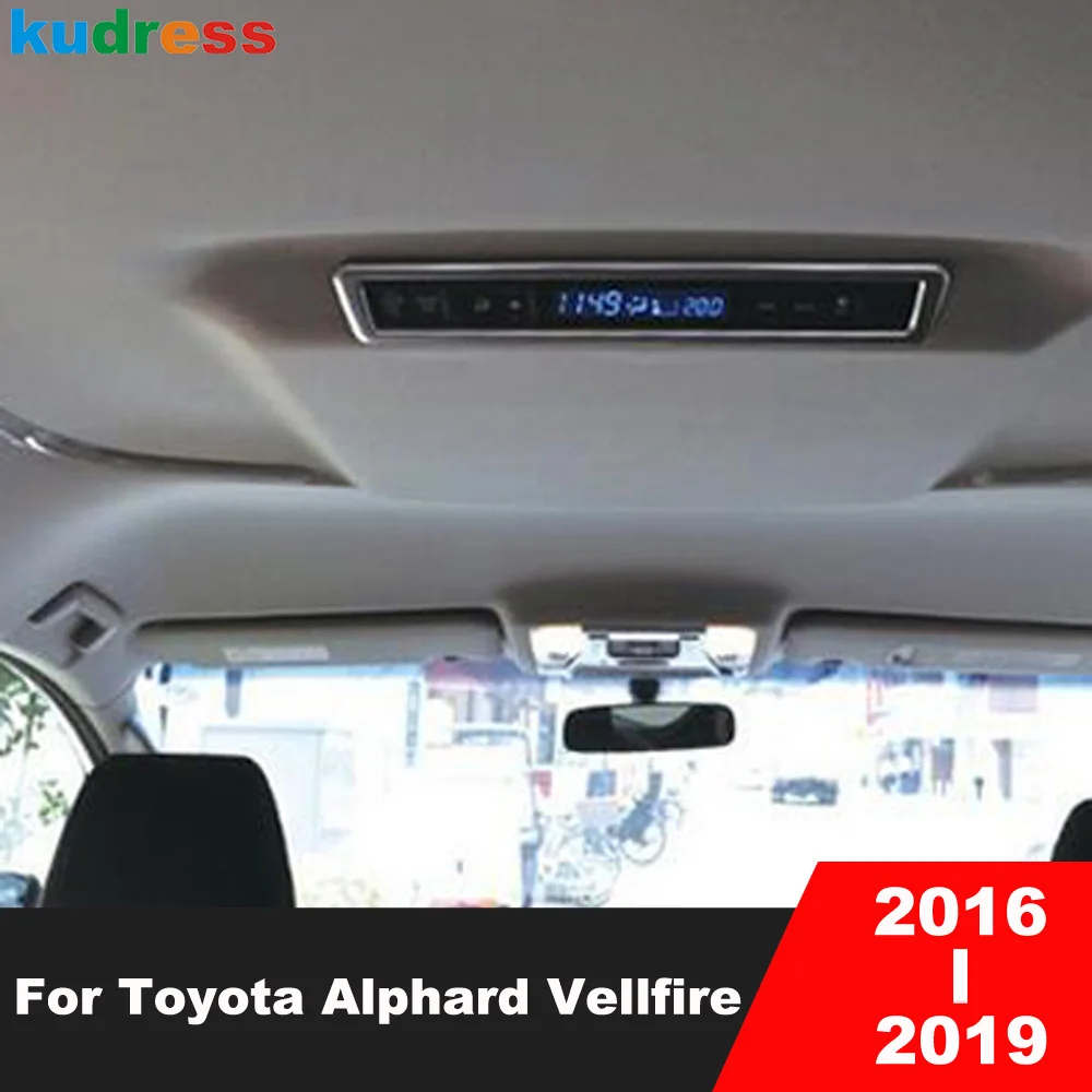 Для Toyota Alphard Vellfire 2016 2017 2018 2019 матовая крыша кондиционера крышка переключателя переменного тока отделка аксессуары для интерьера автомобиля
Для Toyota Alphard Vellfire 2016 2017 2018 2019 матовая крыша кондиционера крышка переключателя переменного тока отделка аксессуары для интерьера автомобиля