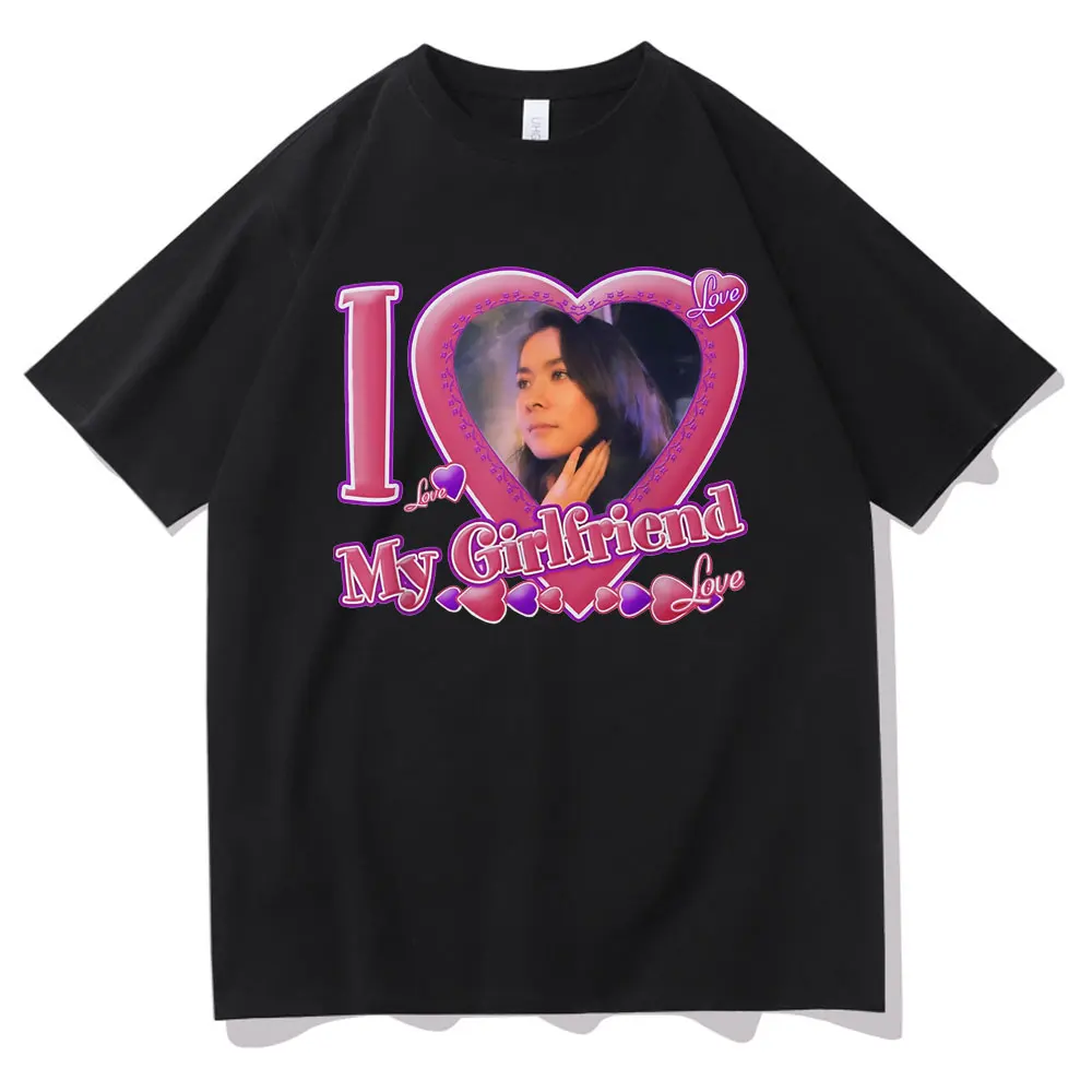I Love My Girlfriend Mitski Graphics Print Tshirt Love Print T-shirt Men Women Fashion Casual Loose T Shirt Unisex Oversized Tee
I Love My Girlfriend Mitski Graphics Print Tshirt Love Print T-shirt Men Women Fashion Casual Loose T Shirt Unisex Oversized Tee
