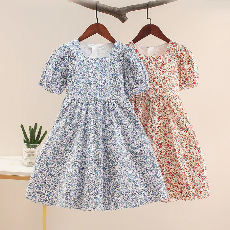 4 To 8 Years Girls' Dress Summer 2022 New Teens Puff Sleeves Floral Princess Dresses for Children Clothes Casual Beach Costume
4 To 8 Years Girls' Dress Summer 2022 New Teens Puff Sleeves Floral Princess Dresses for Children Clothes Casual Beach Costume