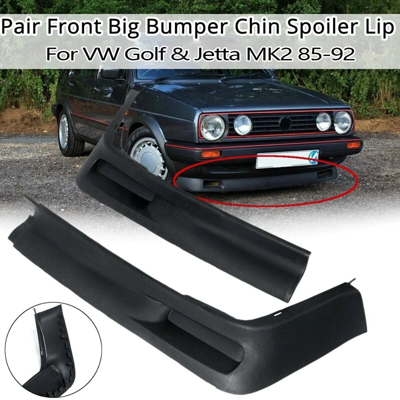Передний большой бампер для Golf Jetta MK2 1885-1992, спойлер для подбородка, распределитель губ, запчасти для автомобиля, аксессуары для бампера
Передний большой бампер для Golf Jetta MK2 1885-1992, спойлер для подбородка, распределитель губ, запчасти для автомобиля, аксессуары для бампера