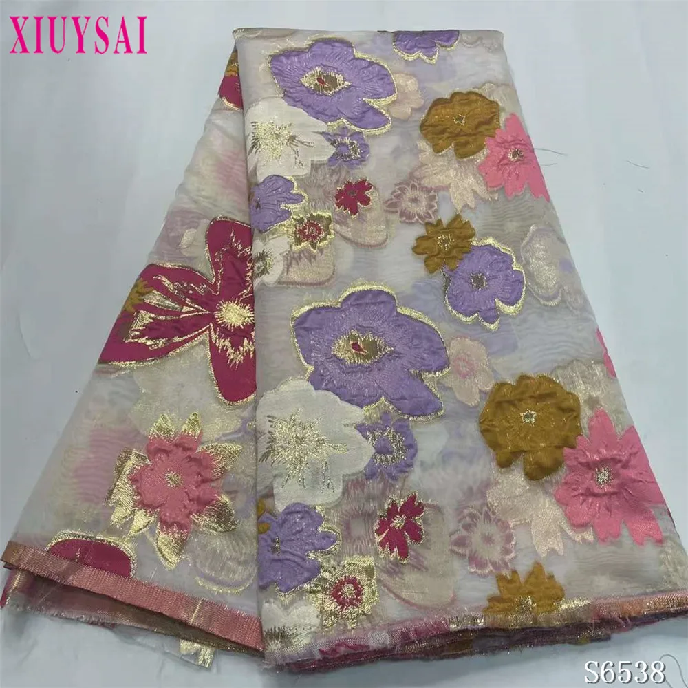 2023 High Quality African Nigerian Tulle Lace Fabric Organza Embroidery Guipure Party Gown Dress Brocade Jacquard French 5Yard
2023 High Quality African Nigerian Tulle Lace Fabric Organza Embroidery Guipure Party Gown Dress Brocade Jacquard French 5Yard