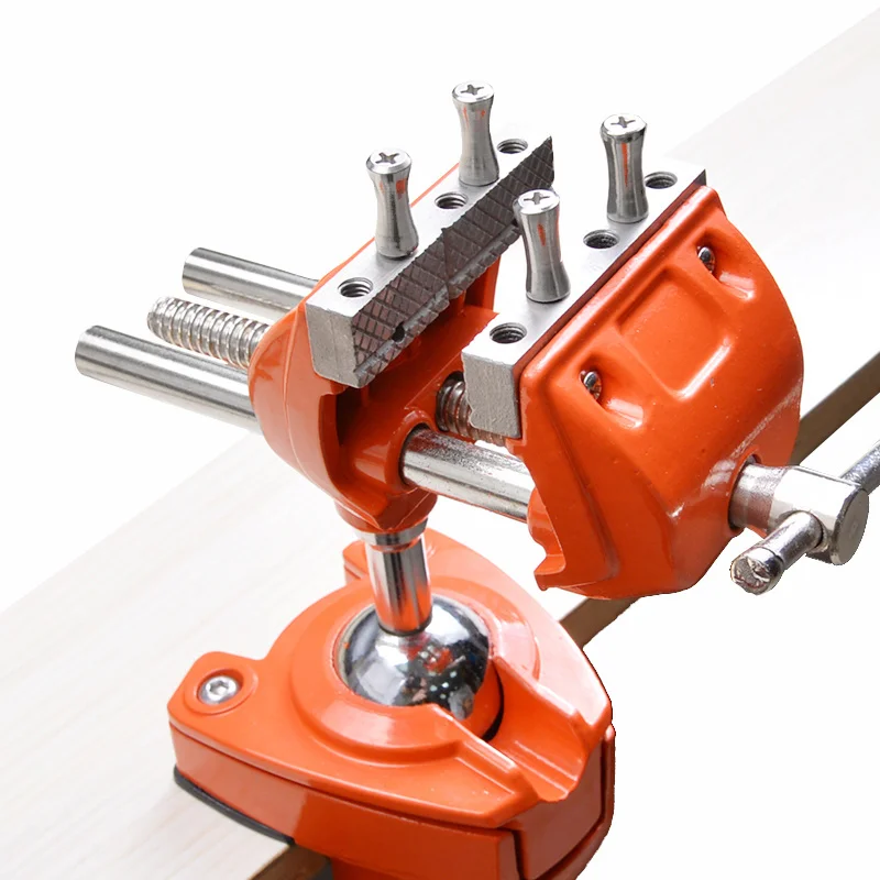 Vise Rotates 360 Degree Rotating Universal Units Clamp Vice Swivel Table Bench Heavy Duty Multifunction Tabletop Hand Tools
Vise Rotates 360 Degree Rotating Universal Units Clamp Vice Swivel Table Bench Heavy Duty Multifunction Tabletop Hand Tools