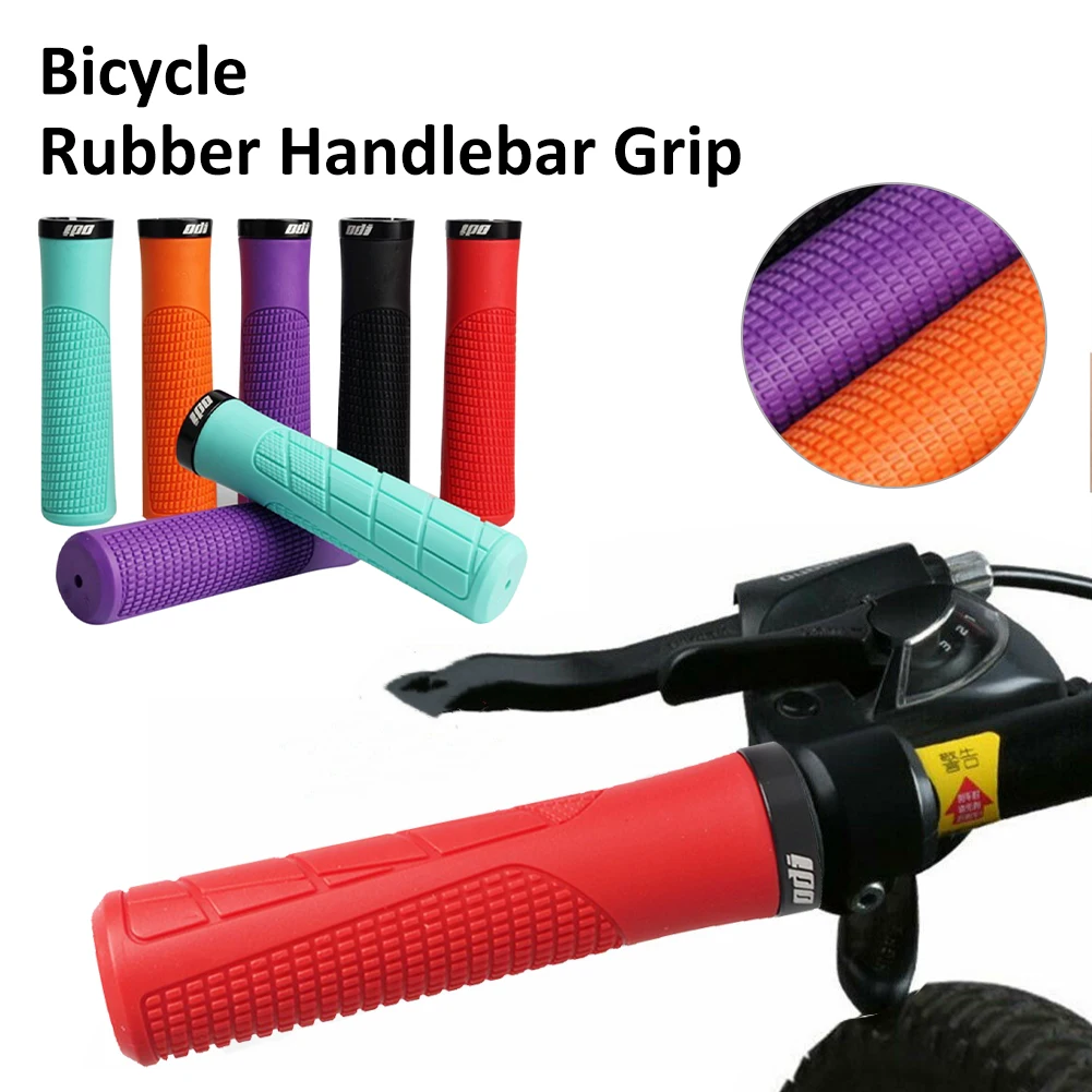 1 Pair Anti-Slip Bicycle Rubber Handlebar Grips Ergonomic MTB Road Bike Handle Cover with Aluminum Lock Ring Bicycle Accessories
1 Pair Anti-Slip Bicycle Rubber Handlebar Grips Ergonomic MTB Road Bike Handle Cover with Aluminum Lock Ring Bicycle Accessories