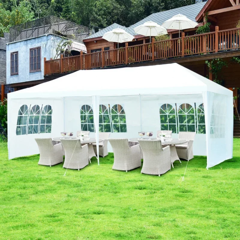 

Inolait 10'x20' Canopy Tent Heavy Duty Wedding Party Tent 4 Sidewalls W/Carry Bag pergola roof top tent beach tent