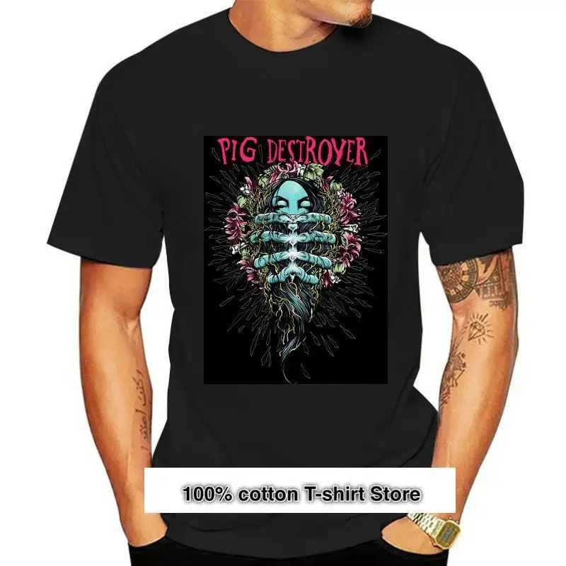 Pig Destroyer 03-Camiseta para hombre y mujer, ropa de último estilo, talla S-5XL, 11 colores
Pig Destroyer 03-Camiseta para hombre y mujer, ropa de último estilo, talla S-5XL, 11 colores