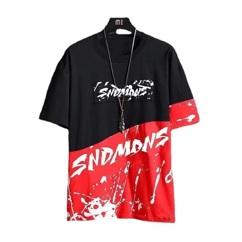 Letter Print Patchwork Tshirt Men Harajuku Fashion Streewear Male Top Clothing T-shirt Wholesale T Shirt 2023 Summer
Letter Print Patchwork Tshirt Men Harajuku Fashion Streewear Male Top Clothing T-shirt Wholesale T Shirt 2023 Summer