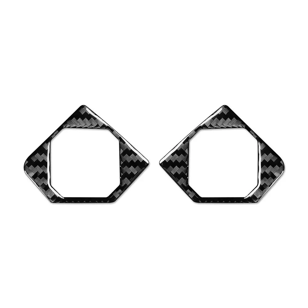 Decorative Sticker Carbon Fiber Trim Car Accessories Easy To Install Replacement Steering Wheel 2pieces Durable
Decorative Sticker Carbon Fiber Trim Car Accessories Easy To Install Replacement Steering Wheel 2pieces Durable