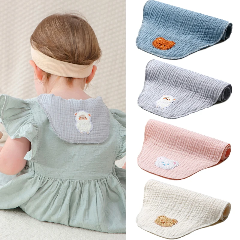 Baby Bibs Newborn Cartoon Double Layer Gauze Pad Back Towel Children Sweat Towel Soft Muslin Cotton Stuff Sweat-absorbent Towel 
Baby Bibs Newborn Cartoon Double Layer Gauze Pad Back Towel Children Sweat Towel Soft Muslin Cotton Stuff Sweat-absorbent Towel