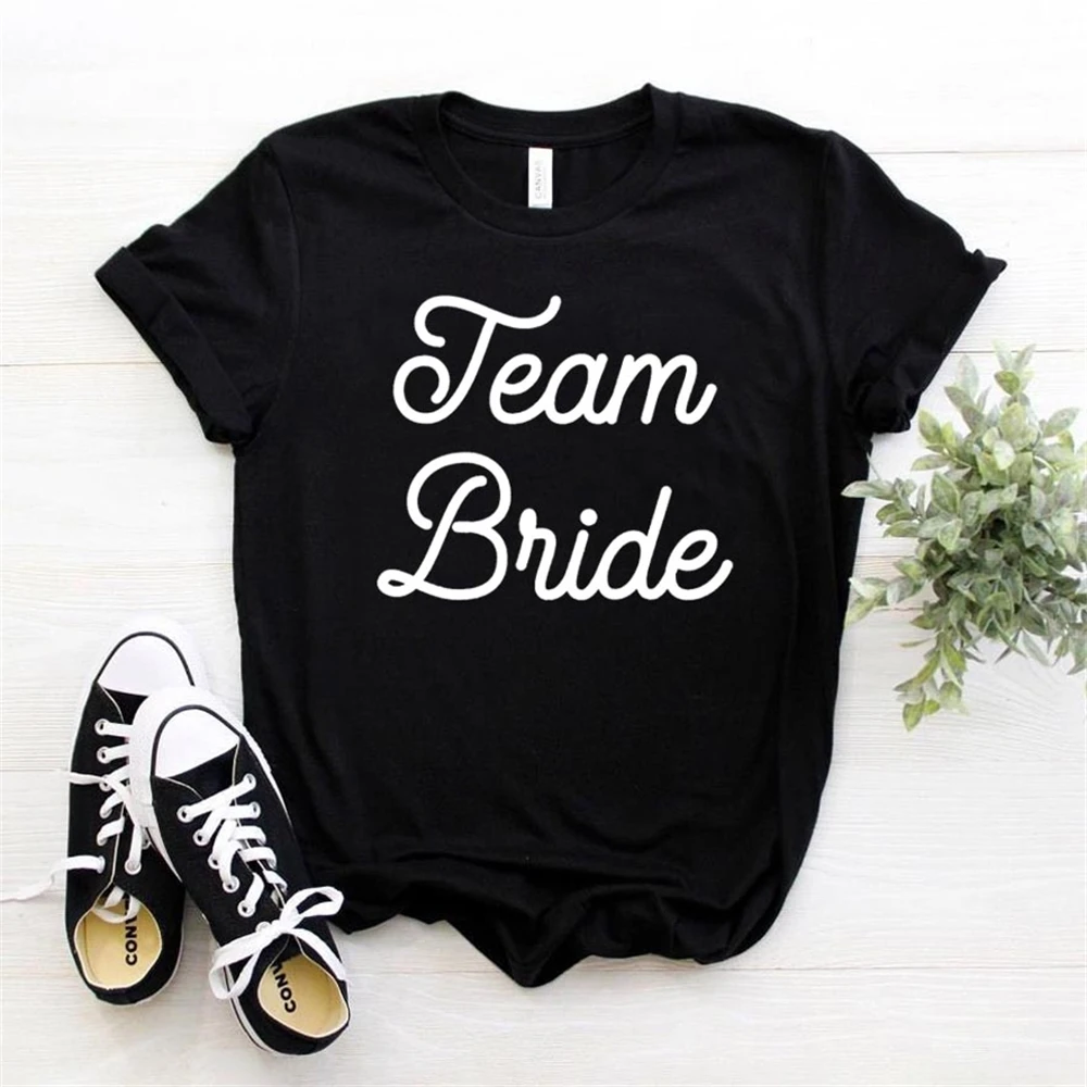 team bride print women t shirt katoen casual funny t-shirt for yong dame girl top tee hipster drop ship na-399
team bride print women t shirt katoen casual funny t-shirt for yong dame girl top tee hipster drop ship na-399