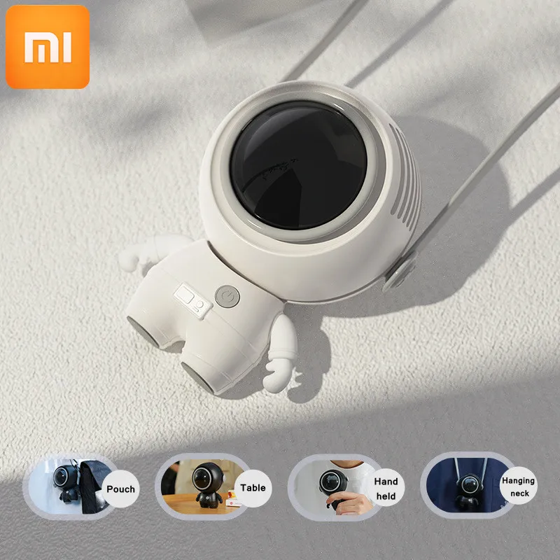 Xiaomi Astronaut Fan Mini Bladeless Fan USB Rechargeable Air Conditioning Leafless Fan Mute Sports Fans For Outdoor 
Xiaomi Astronaut Fan Mini Bladeless Fan USB Rechargeable Air Conditioning Leafless Fan Mute Sports Fans For Outdoor