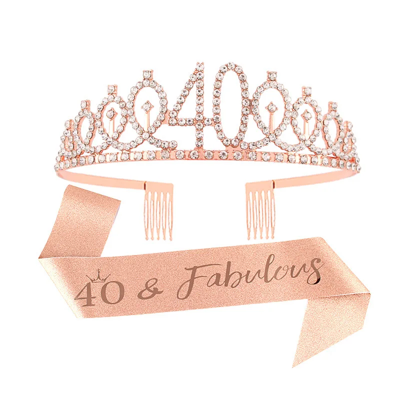 Металлическая тиара с поясом WakaParty для дня рождения
Металлическая тиара с поясом WakaParty для дня рождения