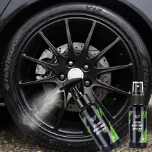 Tire Shine Coating Spray Kit for Deep Black Tires Coating Quality Car Care Supplies Protect Against Cracking Fading for Tire