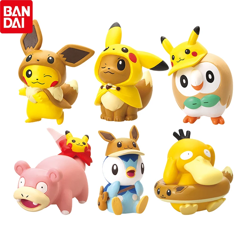 Bandai Genuine Pokemon Gashapon Anime Pikachu Eevee Piplup Slowpoke Psyduck Rowlet Action Figure Model Cute Collect Ornament Toy
Bandai Genuine Pokemon Gashapon Anime Pikachu Eevee Piplup Slowpoke Psyduck Rowlet Action Figure Model Cute Collect Ornament Toy