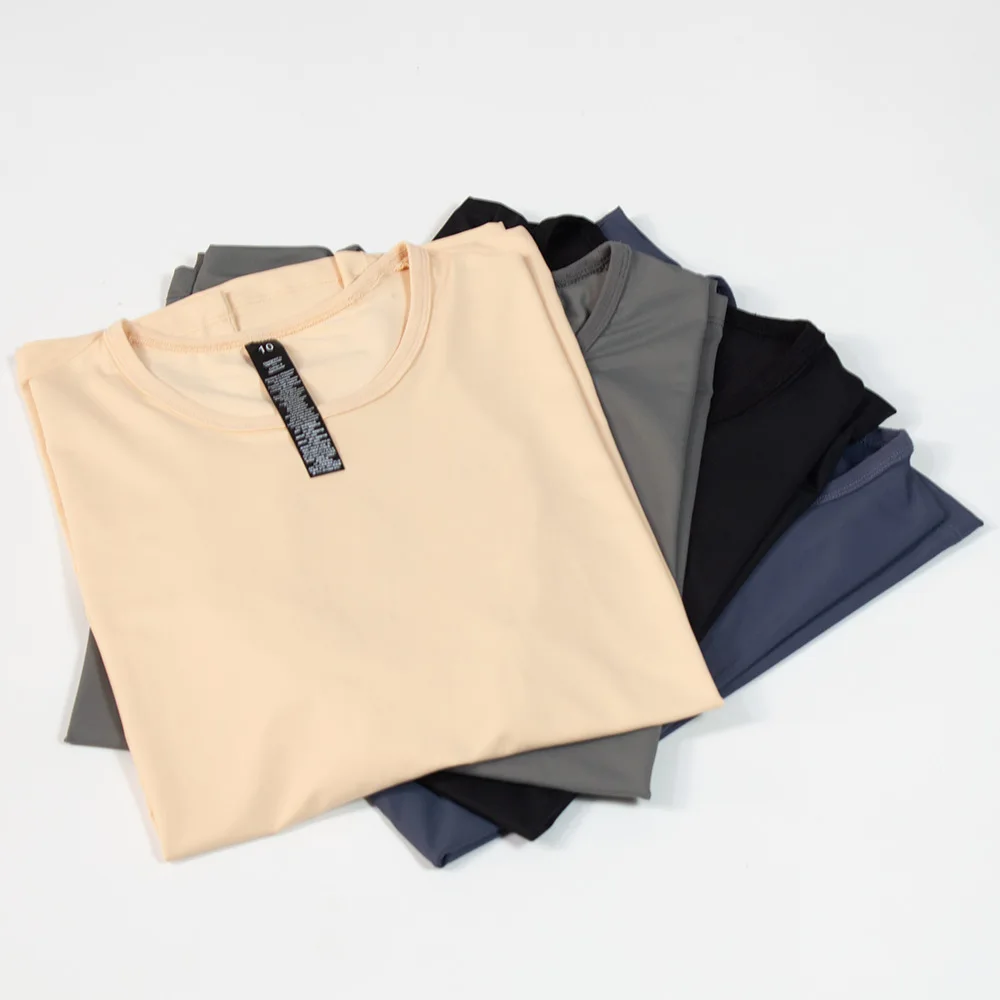 Lulu Men T Shirt Summer Sport Gym Tops Short Sleeve T-shirts Workout Breathable Super Soft Base Shirts Running Clothes Sportwear
Lulu Men T Shirt Summer Sport Gym Tops Short Sleeve T-shirts Workout Breathable Super Soft Base Shirts Running Clothes Sportwear