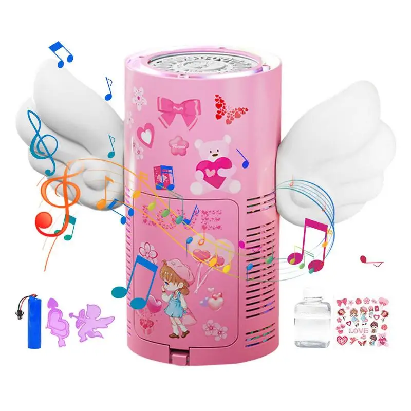 20 Hole Angel Wing Design Electric Angel Bubble Maker Toy Automatic Blower Soap Rocket Bubbles Machine Children Gift Outdoor Toy
20 Hole Angel Wing Design Electric Angel Bubble Maker Toy Automatic Blower Soap Rocket Bubbles Machine Children Gift Outdoor Toy