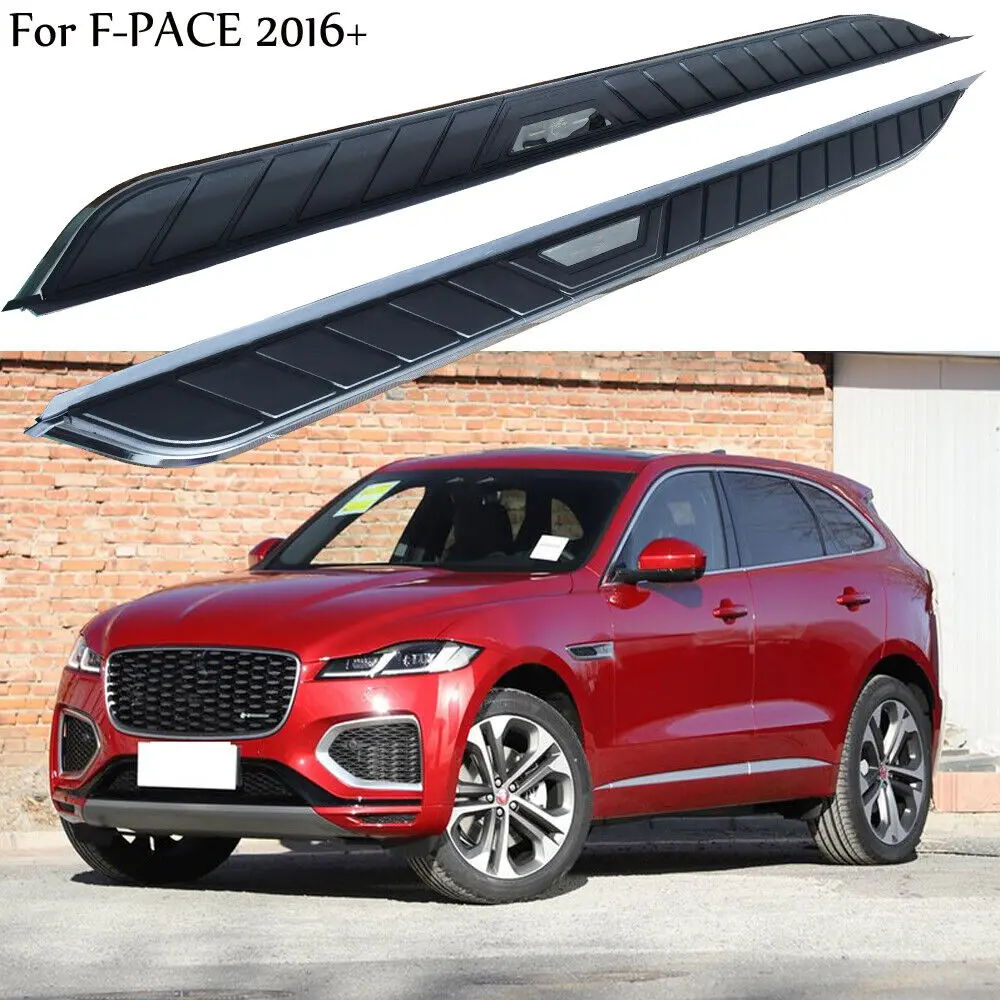 2Pcs Aluminium Stainless steel side step fits for Jaguar F-PACE 2016-22 Running Board Side Step Nerf Bar Side Stair 2PCS
2Pcs Aluminium Stainless steel side step fits for Jaguar F-PACE 2016-22 Running Board Side Step Nerf Bar Side Stair 2PCS