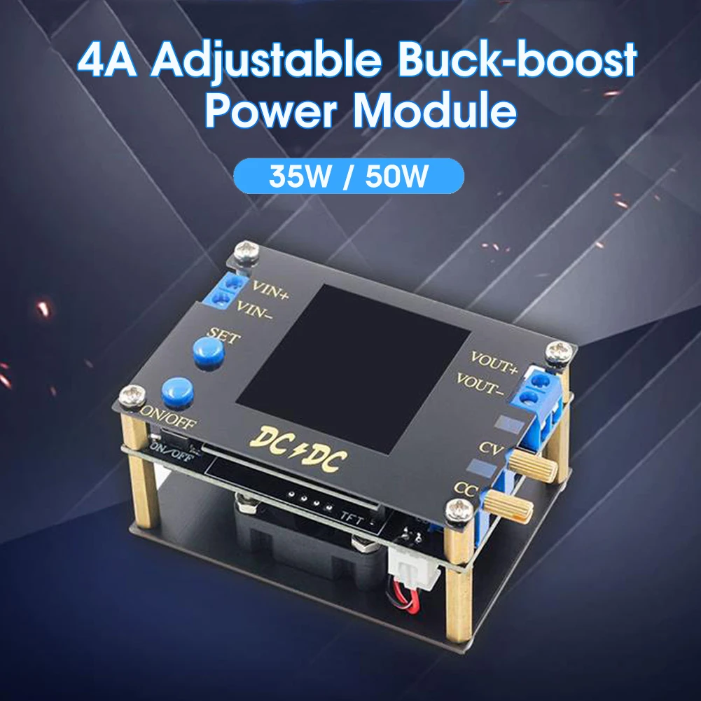DC-DC Buck-Boost Converter Adjustable CC CV Step Up Down Power Supply Module
DC-DC Buck-Boost Converter Adjustable CC CV Step Up Down Power Supply Module