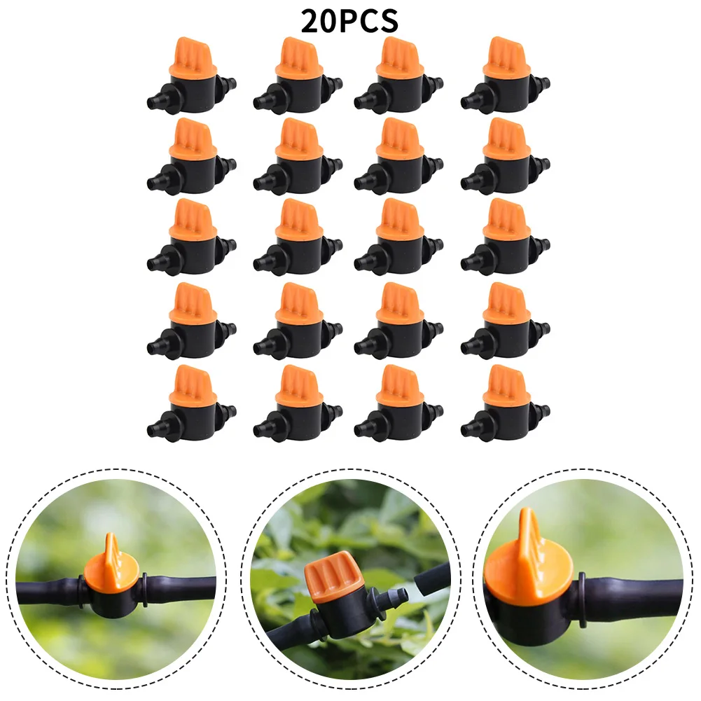 20Pcs Valve For 4/7mm Hose Irrigation Barbed Water Flow Control Valve Garden Irrigation Water Gun Accessories Wholesale
20Pcs Valve For 4/7mm Hose Irrigation Barbed Water Flow Control Valve Garden Irrigation Water Gun Accessories Wholesale