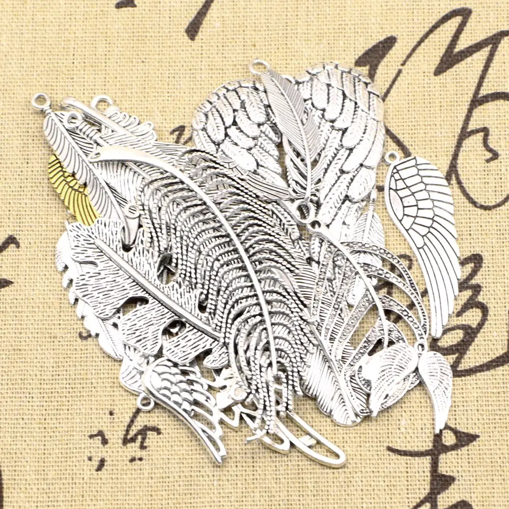 Wings Feathers Charm For Making Jewelry Bracelet Pendant For Necklace Hobbies And Crafts Materials
Wings Feathers Charm For Making Jewelry Bracelet Pendant For Necklace Hobbies And Crafts Materials