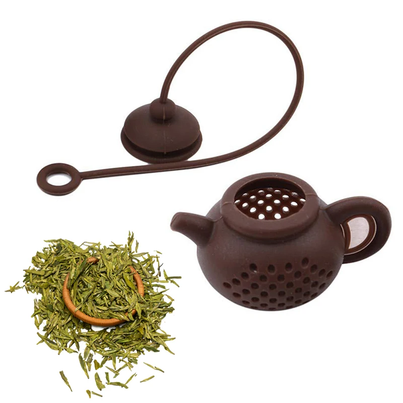 New Food Grade Silicone Tea Strainers Bags Coffee Loose Tea Infusers For Brewing Device Herbal Spice Filter Dropshipping
New Food Grade Silicone Tea Strainers Bags Coffee Loose Tea Infusers For Brewing Device Herbal Spice Filter Dropshipping