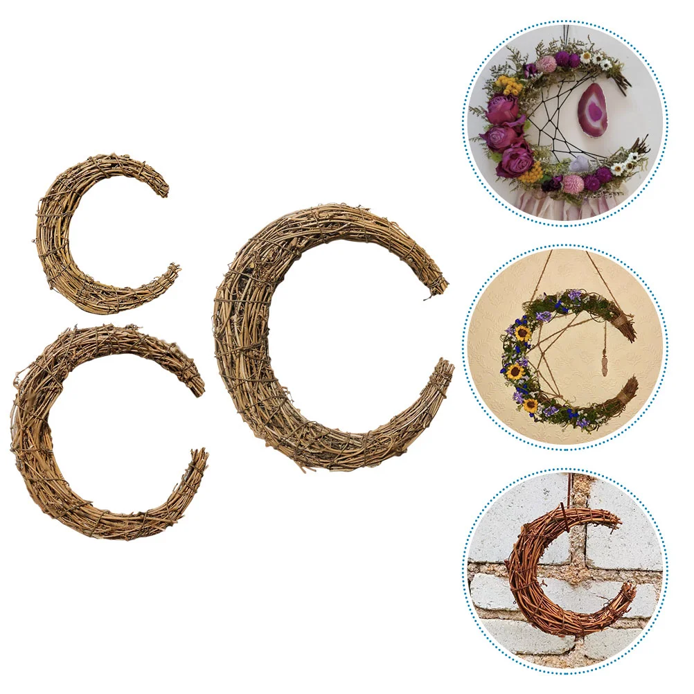 Wreath Rattan Moon Diy Ring Garland Christmas Grapevine Door Vine Hanging Branch Frame Natural Rings Making Dream Catcher
Wreath Rattan Moon Diy Ring Garland Christmas Grapevine Door Vine Hanging Branch Frame Natural Rings Making Dream Catcher