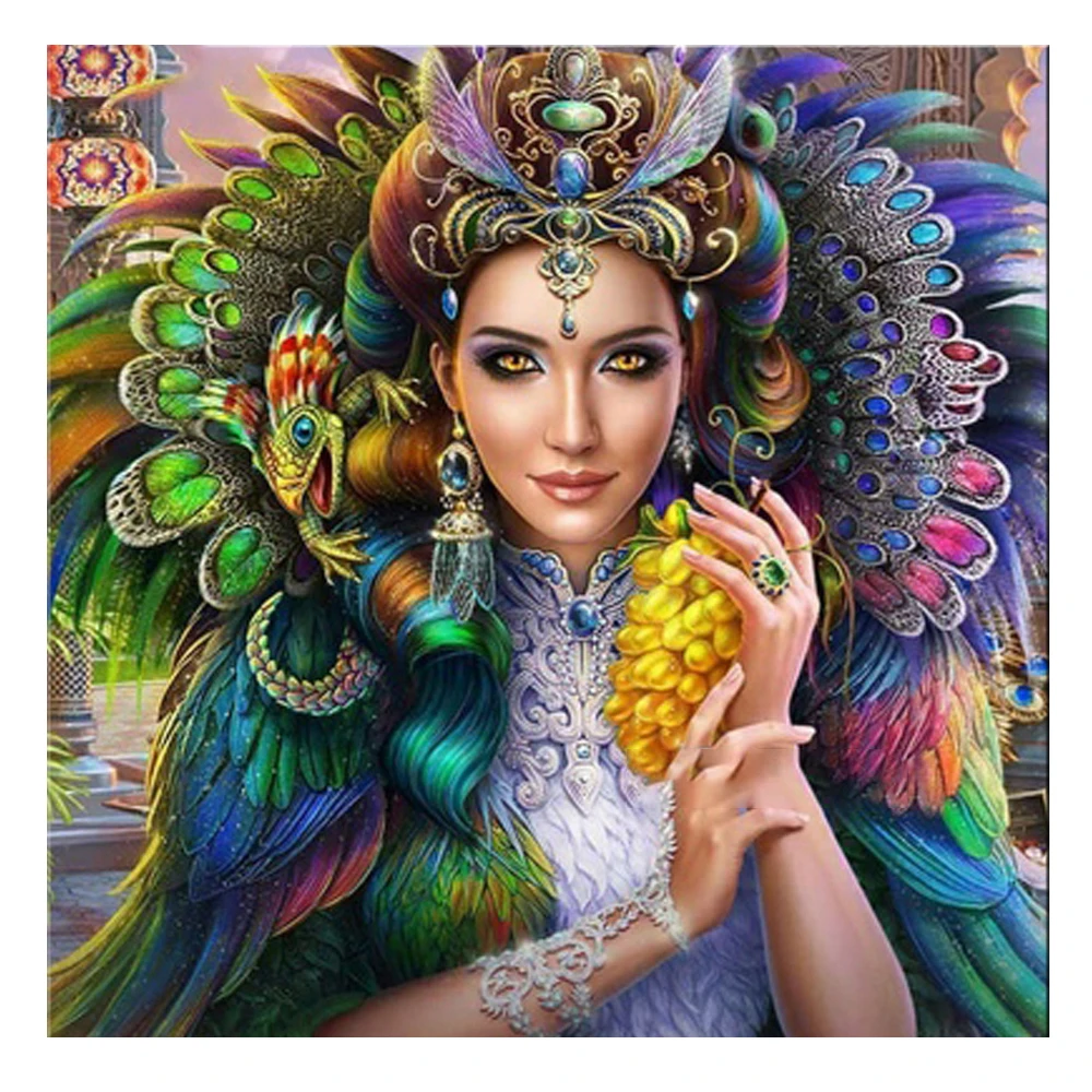 5D Diy Diamond Painting Peacock Fairy Beauty Beads Embroidery Diamond Full Round Square Drill Diamond Mosaic Handicrafts T363
5D Diy Diamond Painting Peacock Fairy Beauty Beads Embroidery Diamond Full Round Square Drill Diamond Mosaic Handicrafts T363