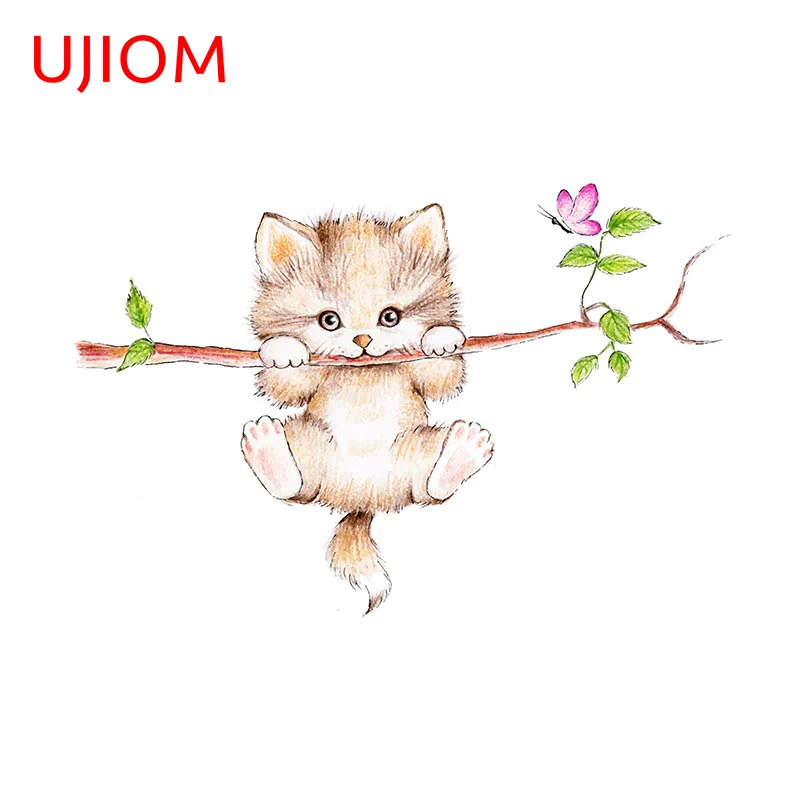 UJIOM 13cm x 8.5cm Cat on The Branch Wall Sticker Scratch Proof Anime Decal Cute Creative Bathroom Computer Cartoon Stickers
UJIOM 13cm x 8.5cm Cat on The Branch Wall Sticker Scratch Proof Anime Decal Cute Creative Bathroom Computer Cartoon Stickers