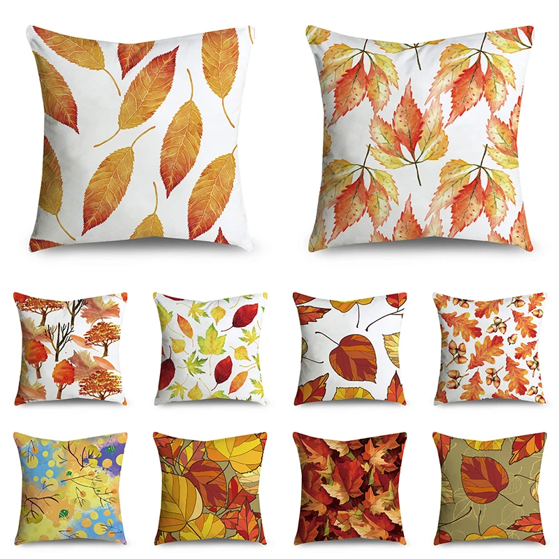 Autumn cartoon leaves Decorative Cushions Pillowcase Polyester Cushion Cover Throw Pillow Sofa Decoration 45cm*45cm
Autumn cartoon leaves Decorative Cushions Pillowcase Polyester Cushion Cover Throw Pillow Sofa Decoration 45cm*45cm