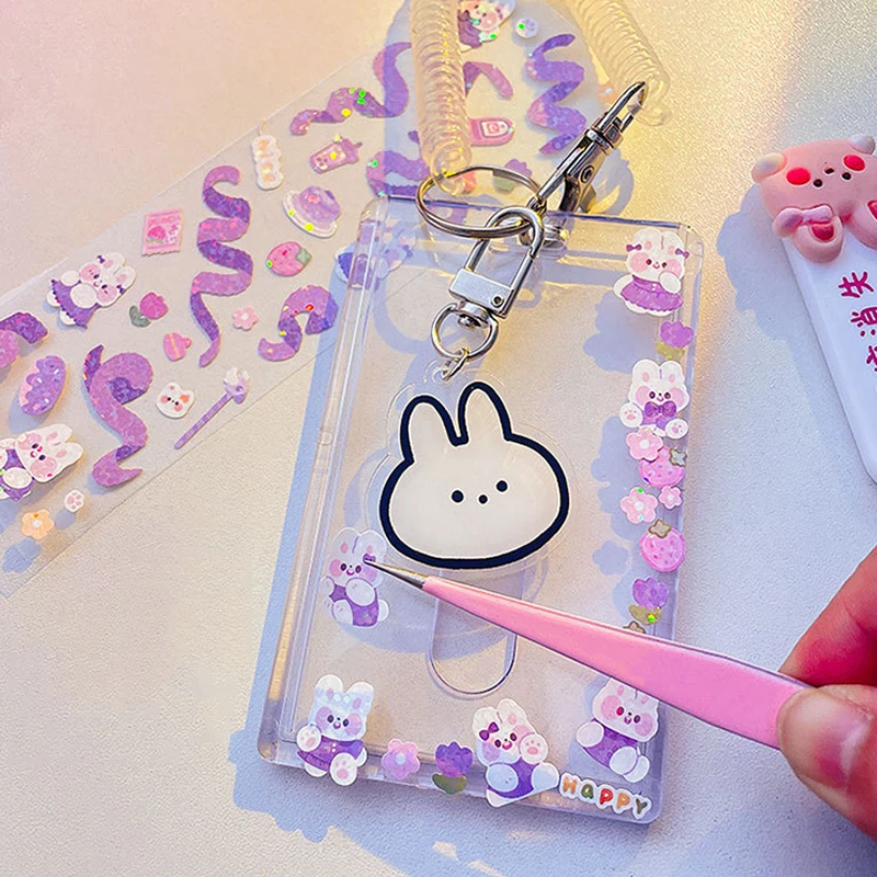 3 Inch Kawaii Bear Card Holder Transparent Card Holder With Chain Protector Polaroid Photo Sleeves School Storage Pendant Gifts
3 Inch Kawaii Bear Card Holder Transparent Card Holder With Chain Protector Polaroid Photo Sleeves School Storage Pendant Gifts